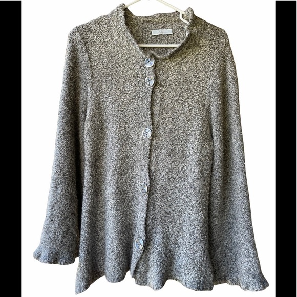 JH Collectable Bell Sleeved Cardigan Sweater. Size medium - Picture 1 of 6